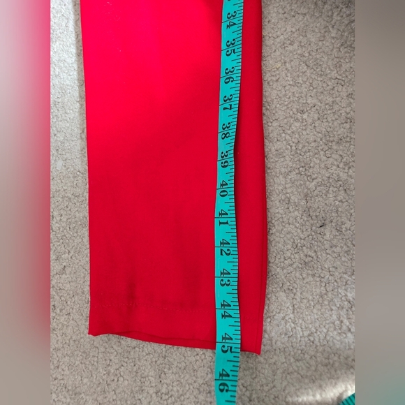 ADELYN RAE Red Sweetheart Neckline Strapless Jumpsuit.Size Small - Picture 12 of 12